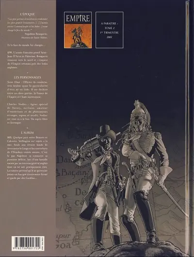 Verso de l'album Empire Tome 1 Le Général Fantôme