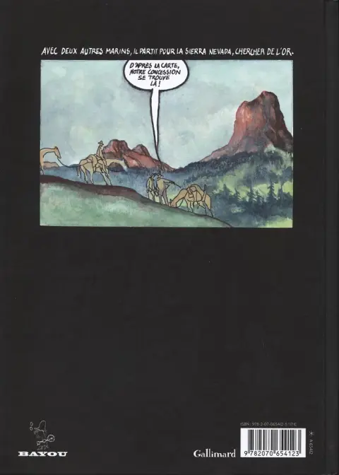 Verso de l'album Les Enfants de Sitting Bull