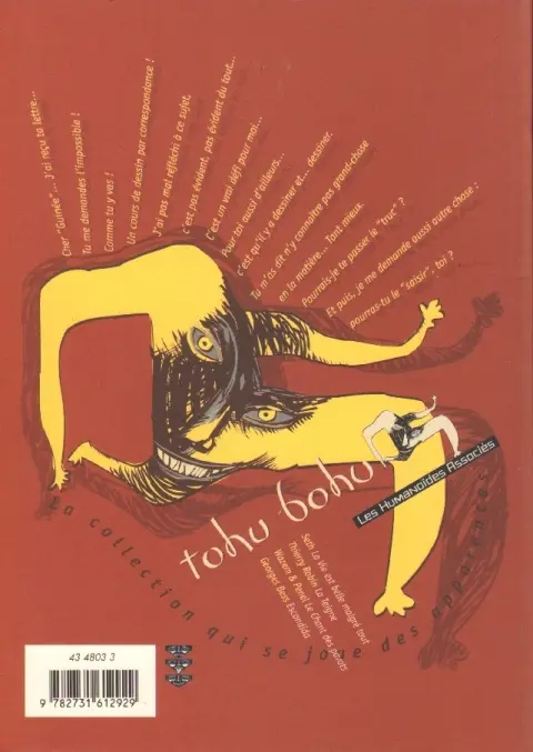 Verso de l'album Escondida