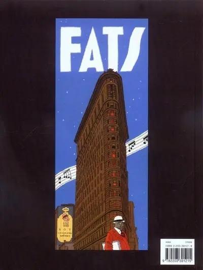 Verso de l'album Fats Waller Tome 2 Chocolat amer
