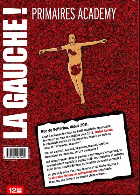 Verso de l'album La Gauche ! Primaires academy
