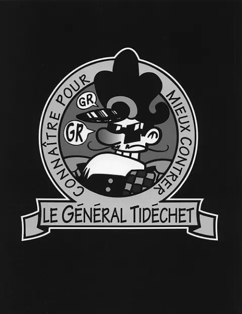 Verso de l'album Général Tidéchet Tome 2 À vos Ordres Général Tidéchet
