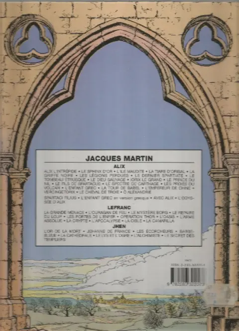 Verso de l'album Jhen Tome 1 L'or de la mort