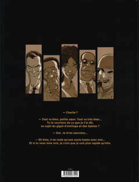 Verso de l'album Katanga Tome 3 Dispersion