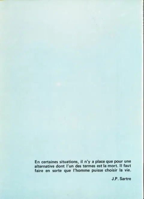 Verso de l'album Agence Dugenoux Suicides en tous genres
