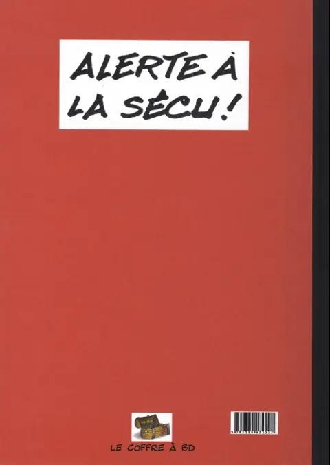 Verso de l'album Alerte à la sécu