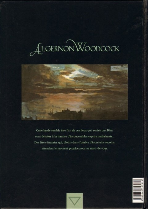 Verso de l'album Algernon Woodcock Tome 1 L'œil Fé - Première partie