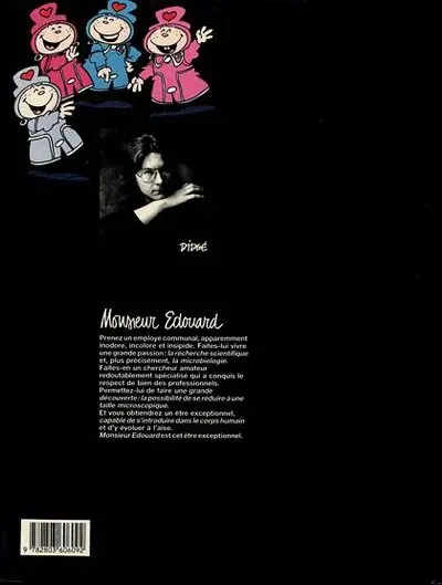 Verso de l'album Monsieur Edouard Tome 1 L'envers du nombril
