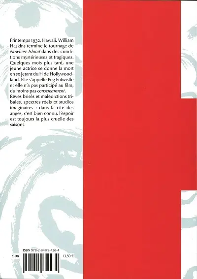 Verso de l'album Nowhere island