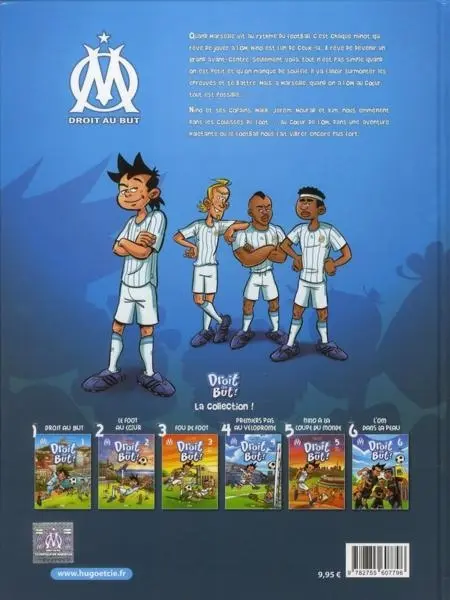 Verso de l'album OM Droit au But ! Tome 7 La malédiction de Nino