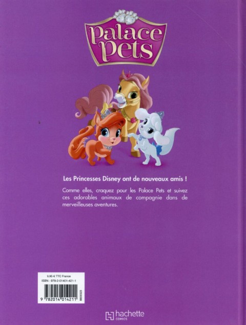 Verso de l'album Palace Pets Tome 1