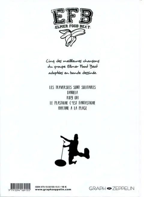 Verso de l'album Le Plastique c'est fantastique 1