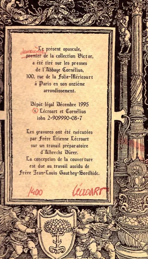 Autre de l'album La Vie exemplaire de Saint Sinus