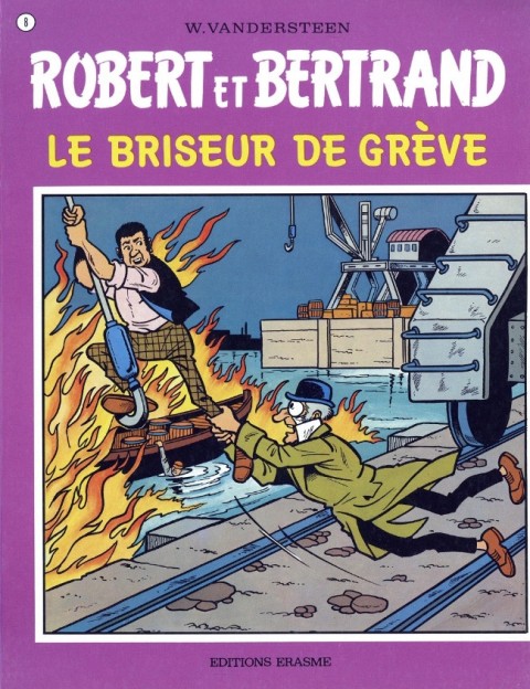 Couverture de l'album Robert et Bertrand Tome 8 Le briseur de grève