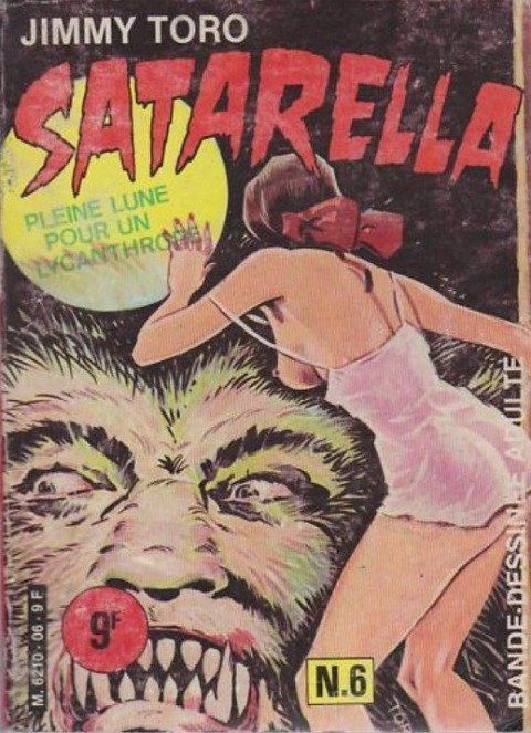 Couverture de l'album Satarella Tome 6 Pleine lune pour un lycanthrope
