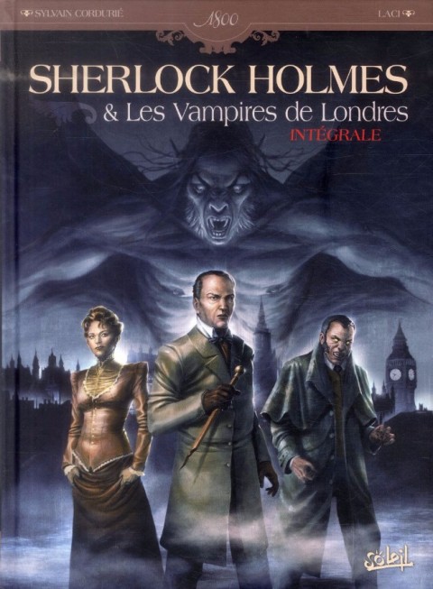 Couverture de l'album Sherlock Holmes & Les Vampires de Londres Intégrale