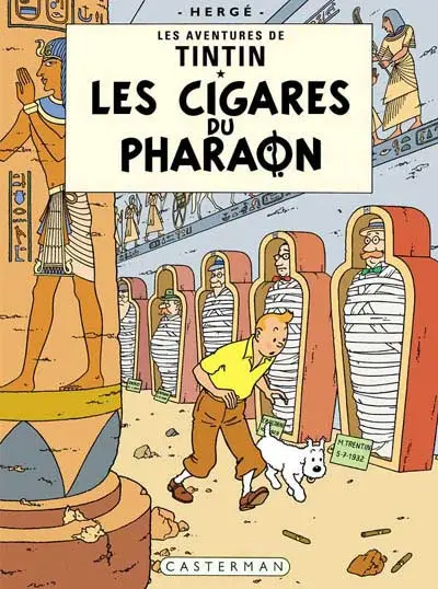Tintin Tome 4 Les cigares du pharaon