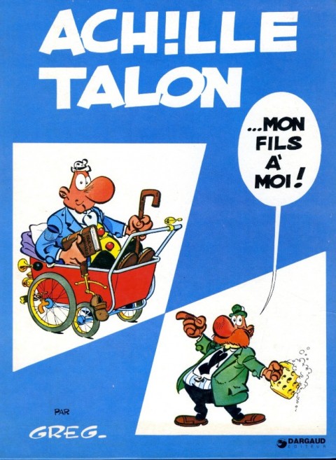 Couverture de l'album Achille Talon Tome 4 Achille Talon... mon fils à moi !