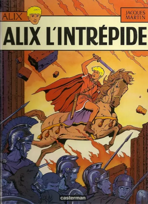Couverture de l'album Alix Tome 1 Alix l'intrépide