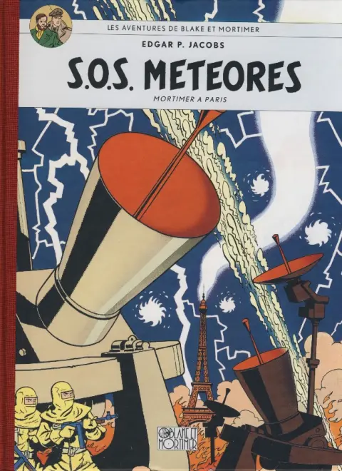 Couverture de l'album Blake et Mortimer Tome 8 S.O.S. météores - Mortimer à Paris