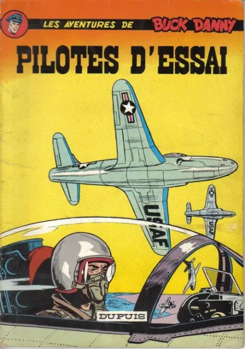 Couverture de l'album Buck Danny Tome 10 Pilotes d'essai