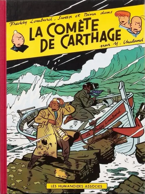 Couverture de l'album Freddy Lombard Tome 3 La comète de Carthage