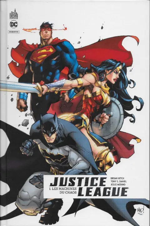 Justice League Rebirth Tome 1 Les Machines du chaos