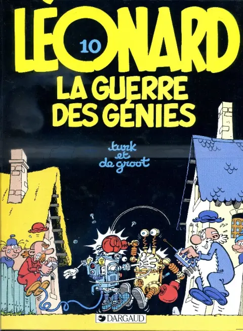 Couverture de l'album Léonard Tome 10 La guerre des génies