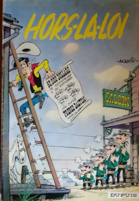 Couverture de l'album Lucky Luke Tome 6 Hors-la-loi