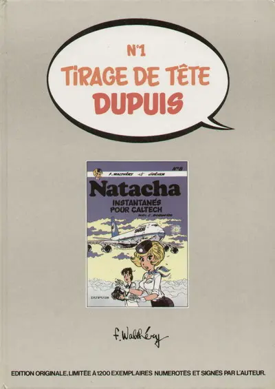 Natacha Tome 8 Instantanés pour Caltech
