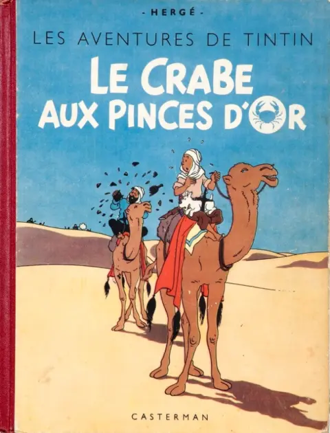 Couverture de l'album Tintin Tome 9 Le crabe aux pinces d'or