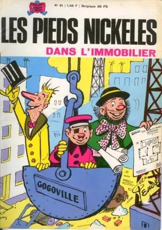 Les Pieds Nickelés Tome 61 Les Pieds Nickelés dans l'immobilier