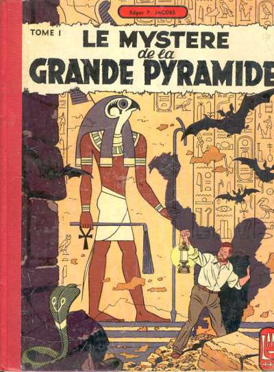Couverture de l'album Blake et Mortimer Tome 3 Le Mystère de la Grande Pyramide - Tome I