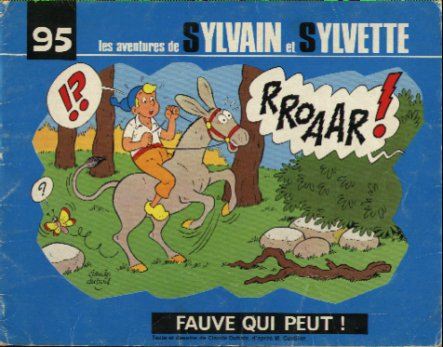 Couverture de l'album Sylvain et Sylvette Tome 95 Fauve qui peut !