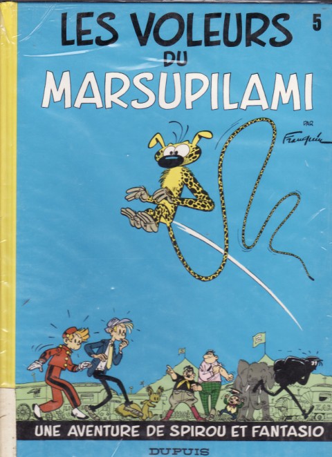 Couverture de l'album Spirou et Fantasio Tome 5 Les voleurs de Marsupilami