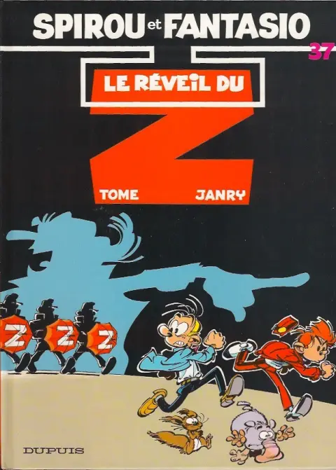Couverture de l'album Spirou et Fantasio Tome 37 Le Réveil du Z