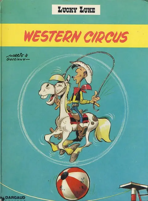 Couverture de l'album Lucky Luke Tome 36 Western circus