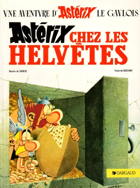 Couverture de l'album Astérix Tome 16 Astérix chez les Helvètes