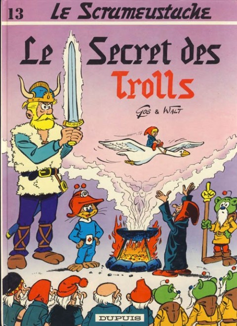 Couverture de l'album Le Scrameustache Tome 13 Le secret des trolls
