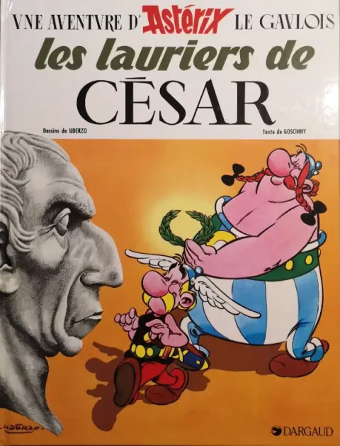 Couverture de l'album Astérix Tome 18 Les lauriers de César