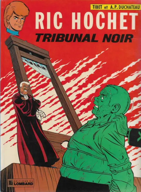 Couverture de l'album Ric Hochet Tome 32 Tribunal noir