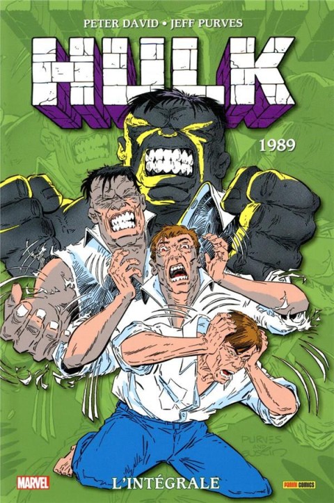 Couverture de l'album Hulk - L'Intégrale Volume 4 1989