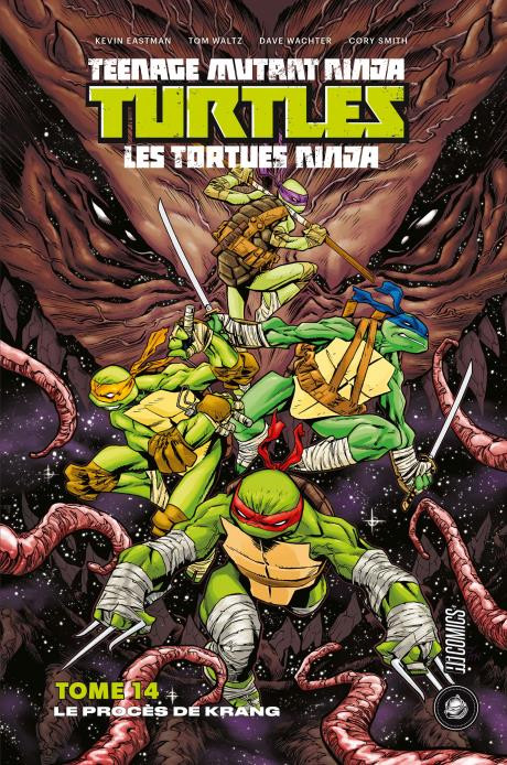 Couverture de l'album Teenage Mutant Ninja Turtles - Les Tortues Ninja Tome 14 Le procès de Krang