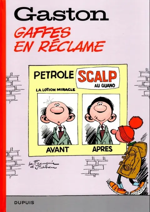 Gaston Gaffes en réclame