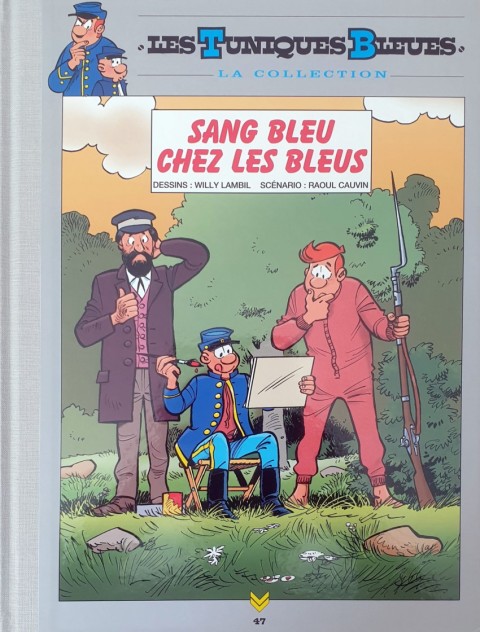 Couverture de l'album Les Tuniques Bleues La Collection - Hachette, 2e série Tome 47 Sang bleu chez les bleus