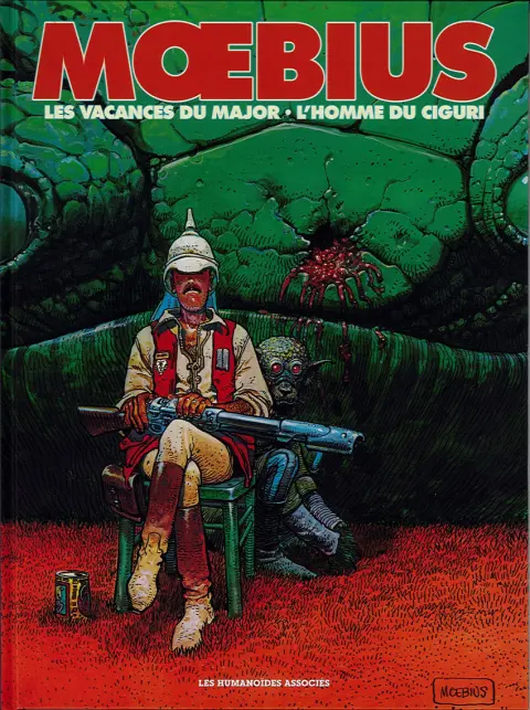 Moebius œuvres Les vacances du major - l'homme du Ciguri