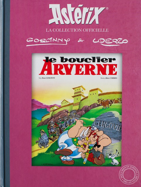 Couverture de l'album Astérix La collection officielle Tome 11 Le bouclier Arverne
