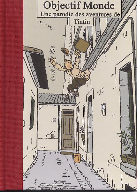 Couverture de l'album Tintin Objectif Monde