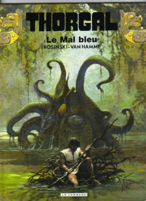 Couverture de l'album Thorgal Tome 25 Le Mal bleu