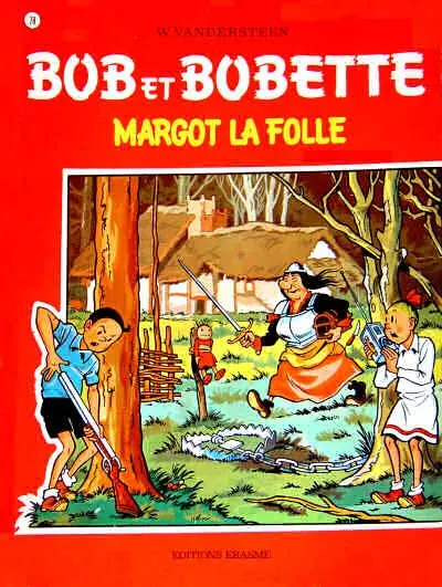 Couverture de l'album Bob et Bobette Tome 78 Margot la folle